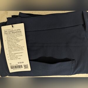 Lululemon ABC Classic Fit Pants - 33x32